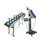 PET Bottle Drinks Laser Date Printing Machine Laser Date Coding Equipment 30w