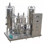 Double Tank Soft Drink Production Line Plate Exchanger Beverage Carbonation Machine CO2 Mixer 3000L/H
