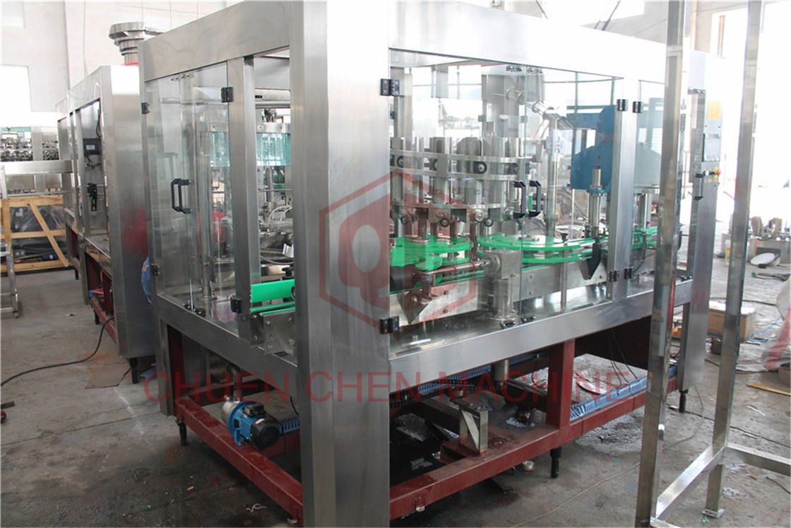 Auto Piston Sauce Filling Machine Edible Oil And Honey Can Bottling