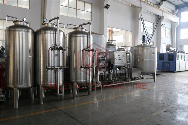 Automated Mineral Water Purification Machine Aseptic Distilled Water Treatment