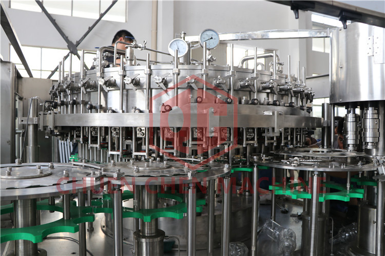 10000BPH CSD Bottling PET Carbonated Drink Filling Machine , Soft Drink Production Line