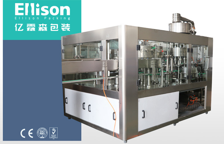 PLC Carbonated Drink Filling Machine Balanced Pressure Automatic Bottle Filling Machine