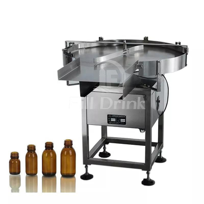 304 Stainless Steel 6000BPH Bottle Sorting Machine With Brake Casters