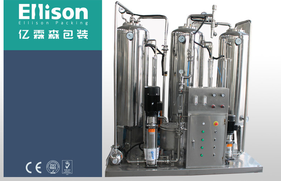 Carbon Dioxide Carbonated Drink Production Line Inline Filling Systems
