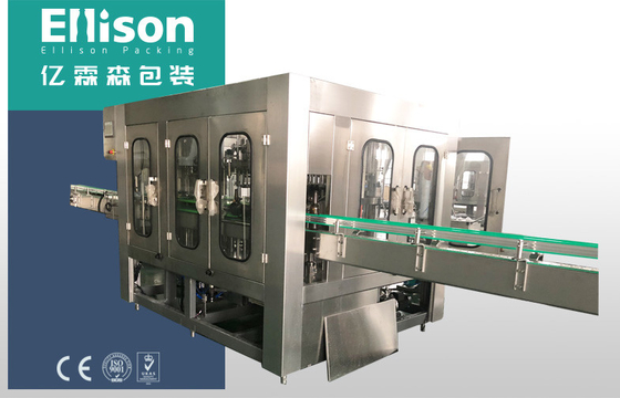 Beverage Glass Bottle Filling Machine For Juice And Non Carbonated Liquid