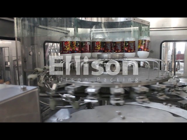 China Industrial Plastic Bottle Filling Machine Volumetric Filling System 12000 BPH for sale