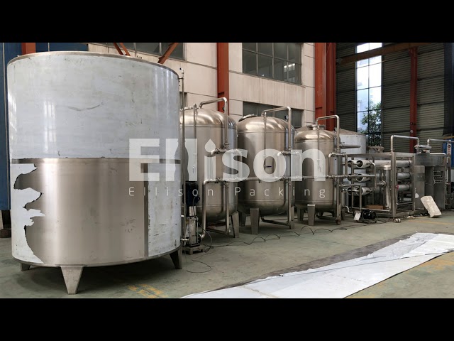 China Reverse Osmosis Water Purification System For Pure Water Production Line for sale