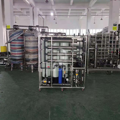 1500LPH Monoblock RO Water Treatment System FRP Filter RO Water Treatment Machine