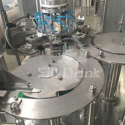 3 In 1 Water Bottle Filling Machine Gravity Monoblock Liquid Filling Machine 2000BPH