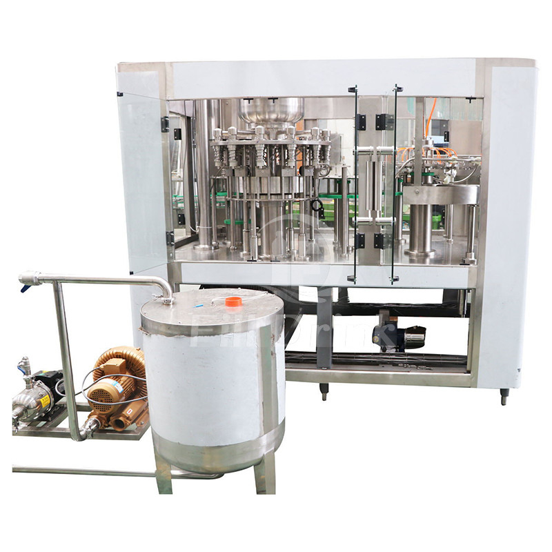 0-2L PET Bottle Juice Filling Machine 4000BPH Hydraulic Cylinder