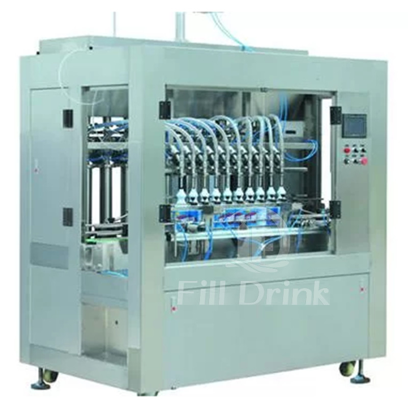 VFD Control Piston Filling Machine Sauce Filling Equipment Conveyor Speed Control