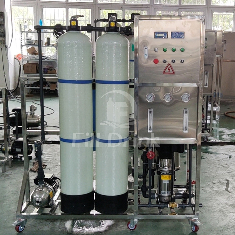 500L/H RO Water Treatment System Monoblock Water System SUS304