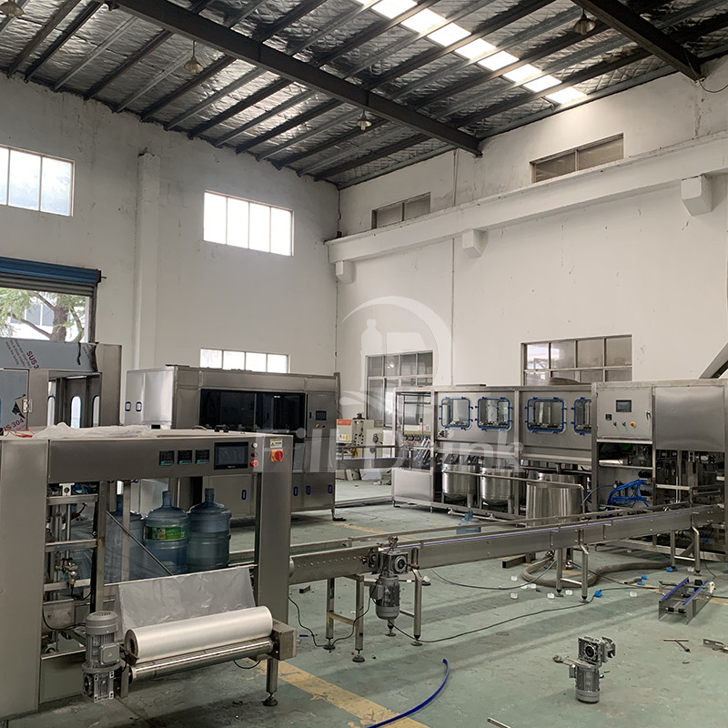 20L Gallon Jug Filler Four Station Single Decapping Head Gallon Jug