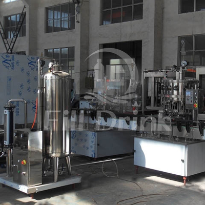 Split Type Carbonated Drink Filling Machine SUS304 Monoblock Filling Machine
