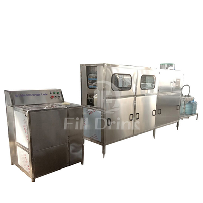 Auto Loading 5 Gallon Filling Machine Linear Cylinder Driven 450BPH