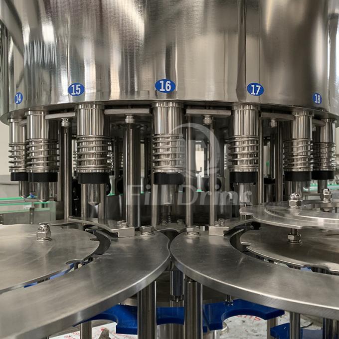 Automatic Monoblock Water Bottle Filling Machine 7000BPH 500ML