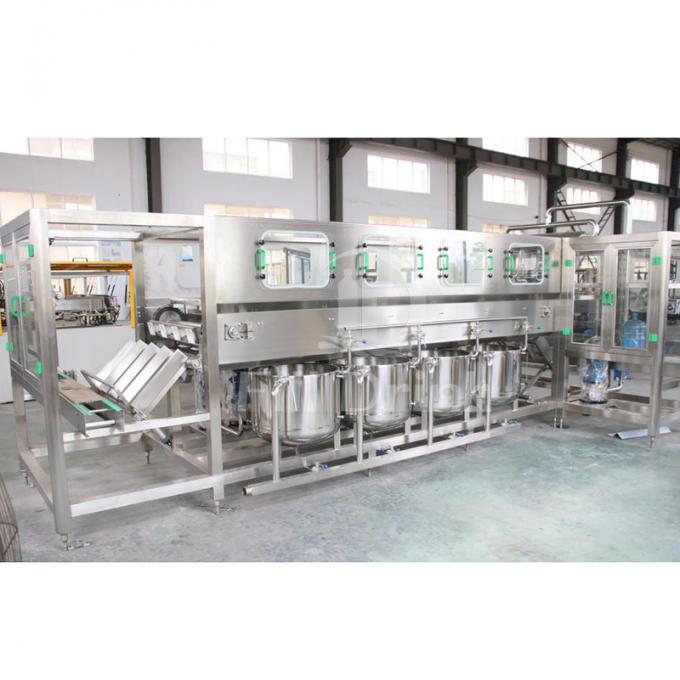 20L Gallon Jug Filler Four Station Single Decapping Head Gallon Jug