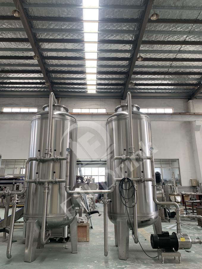 Pure Water RO Water Treatment System 6TPH Reverse Osmosis System